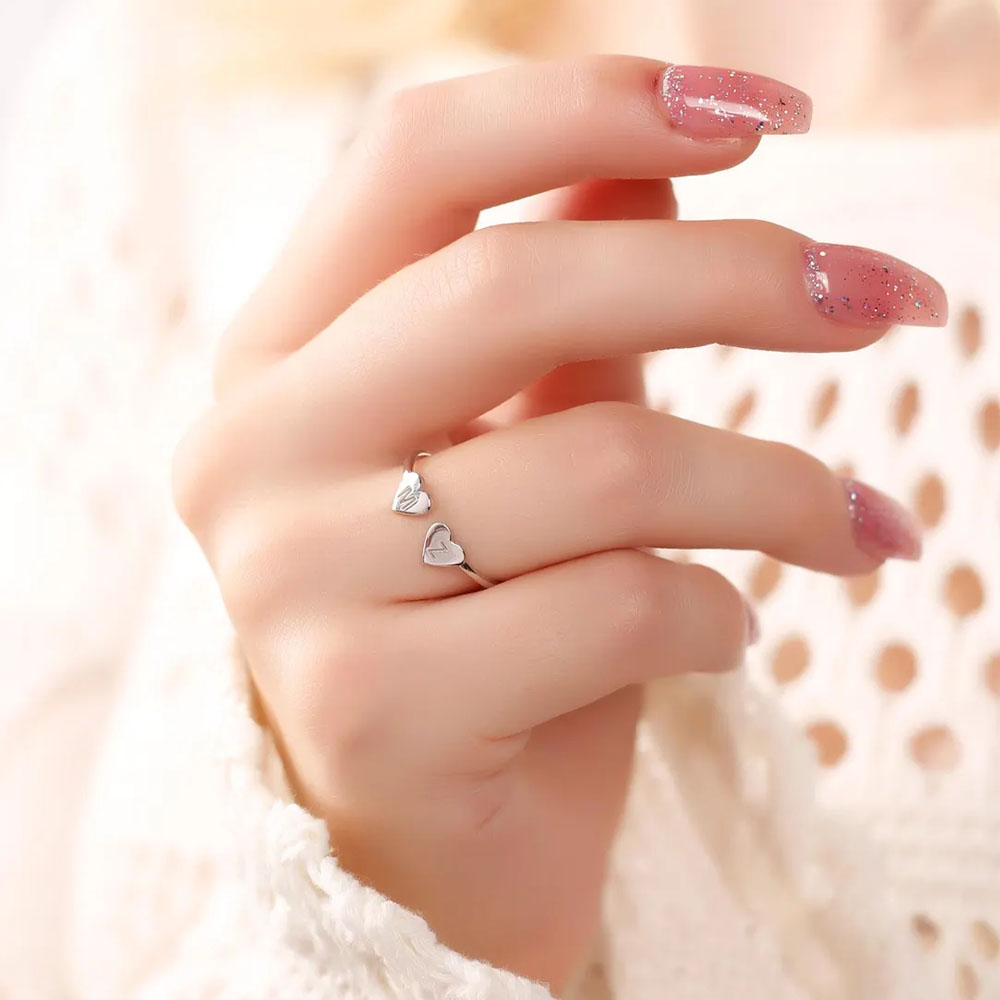 COOLTIME-Anillo con inicial de - Initial Ring Custom reseña y precio