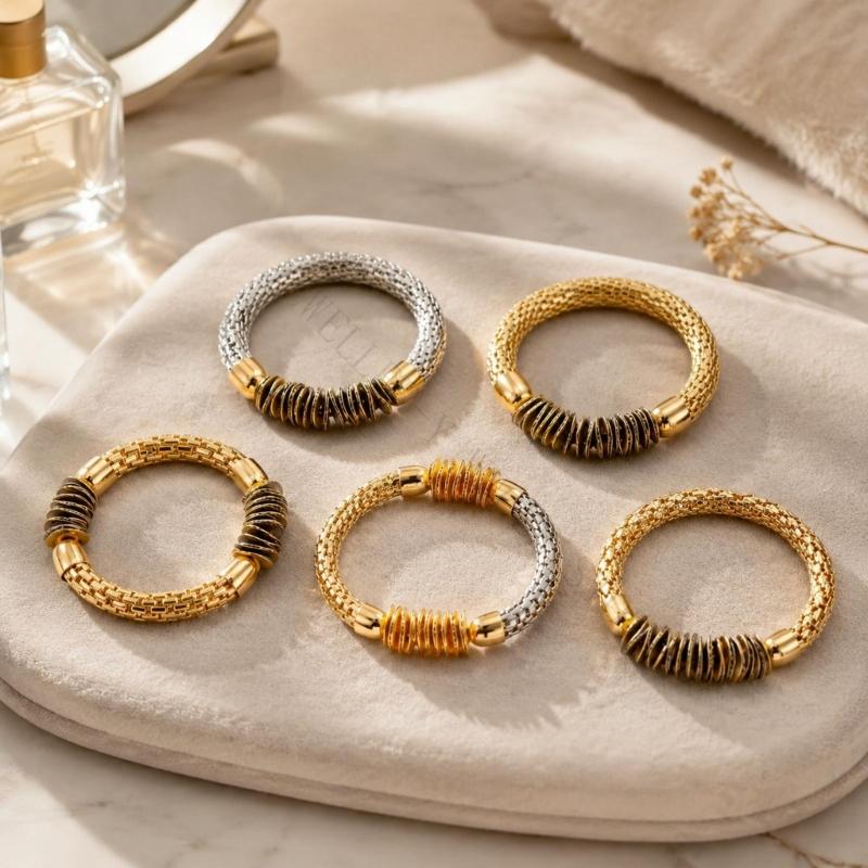 Juego pulsera texturizada R7UF - Coordinates Bracelet reseña y precio