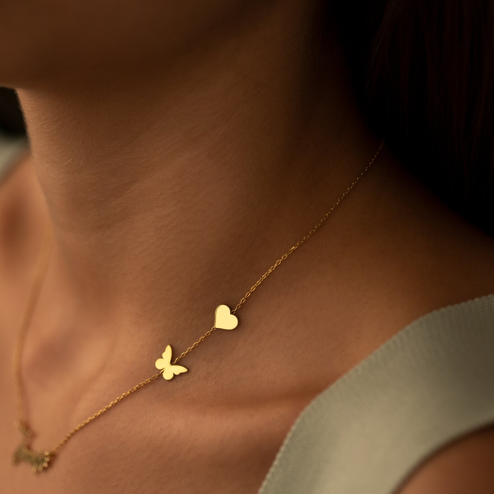 Collares personalizados con fo - Birth Flower Necklace reseña y precio