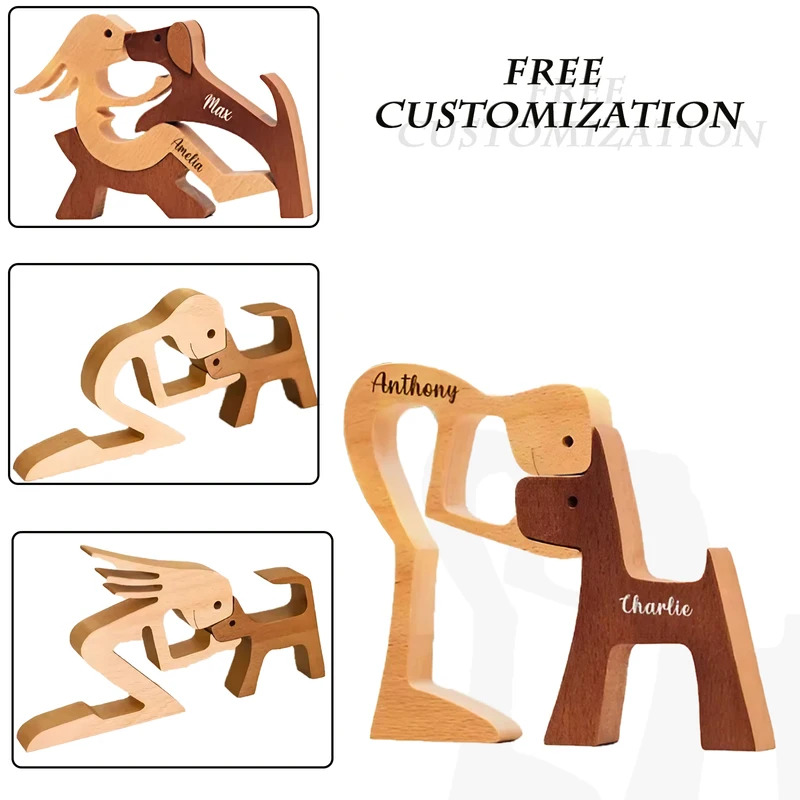 Adornos de madera personalizad - Pet Portrait Custom reseña y precio