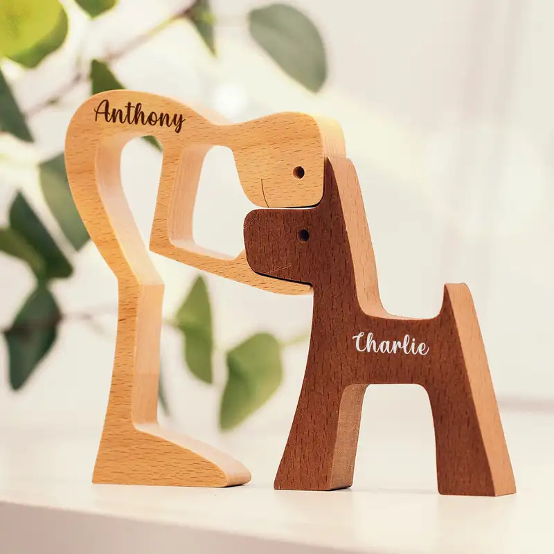 Adornos de madera personalizad - Pet Portrait Custom reseña y precio