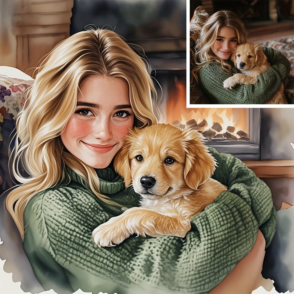 Impresión de fotografía person - Pet Portrait Custom reseña y precio