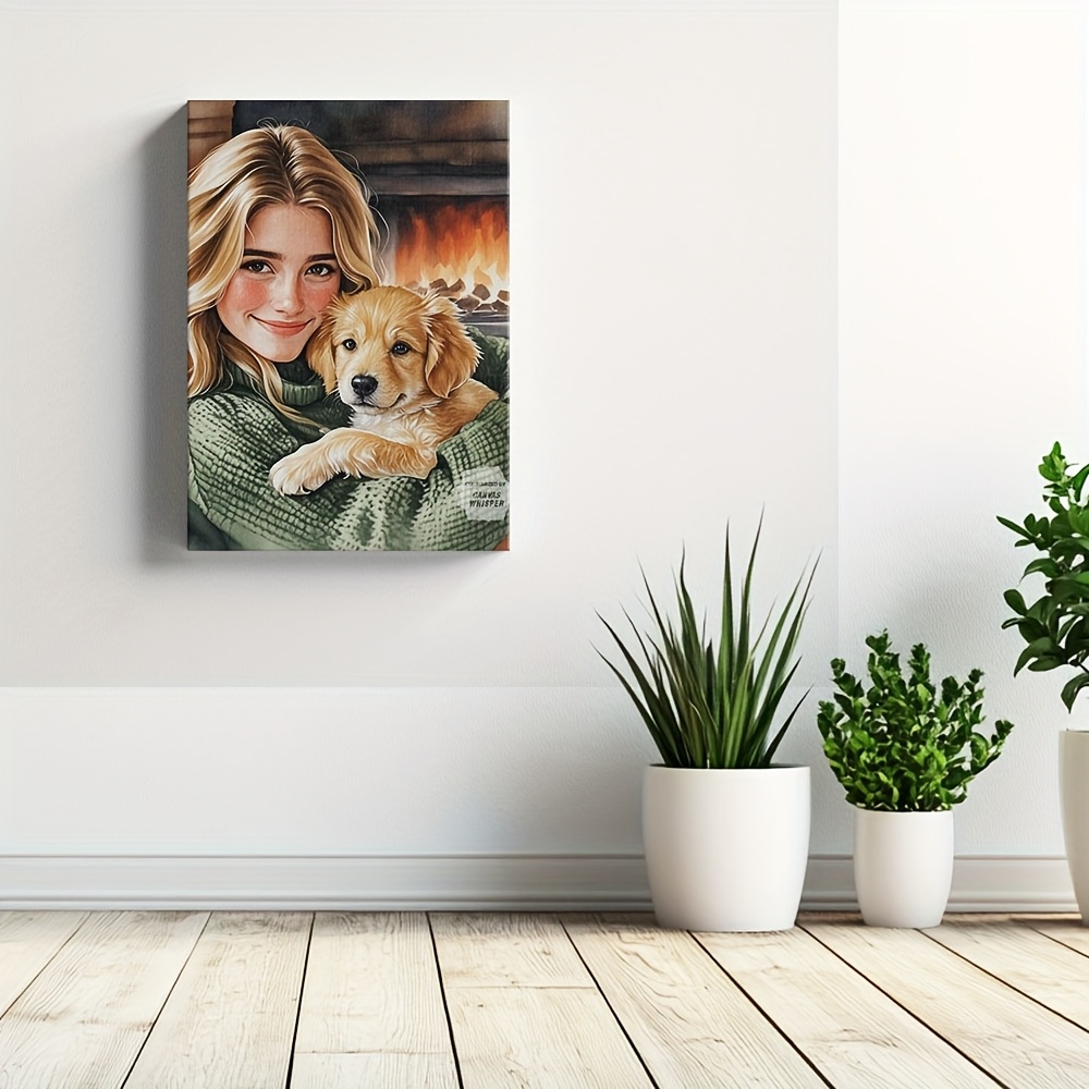 Impresión de fotografía person - Pet Portrait Custom reseña y precio