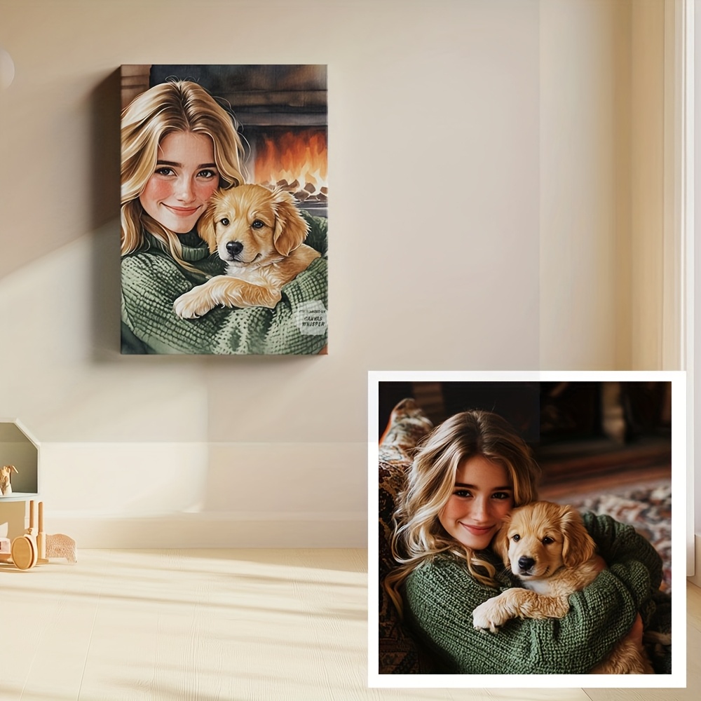 Impresión de fotografía person - Pet Portrait Custom reseña y precio
