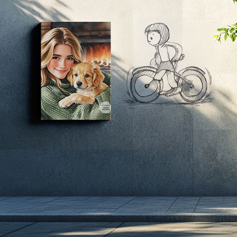 Impresión de fotografía person - Pet Portrait Custom reseña y precio